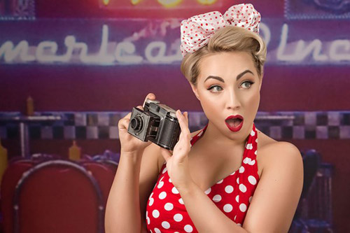 50s Makeover & Photoshoot valued at £20.00