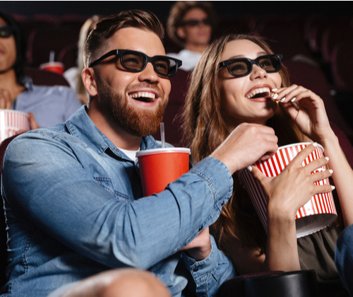 Cinema Tickets with Popcorn valued at £24.99