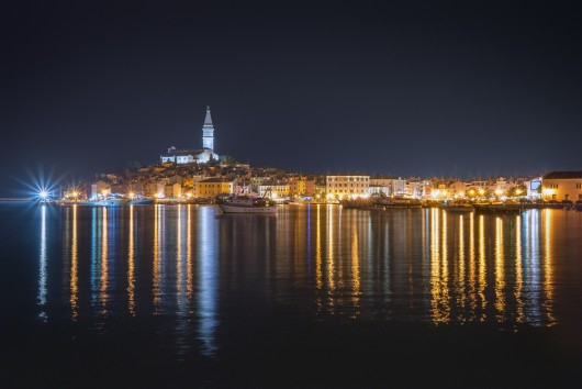 Croatia at night