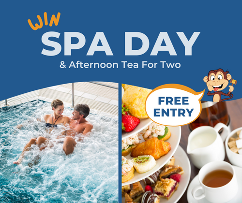 Enter Our FREE Prize Draw - Spa Day & Afternoon Tea For Two