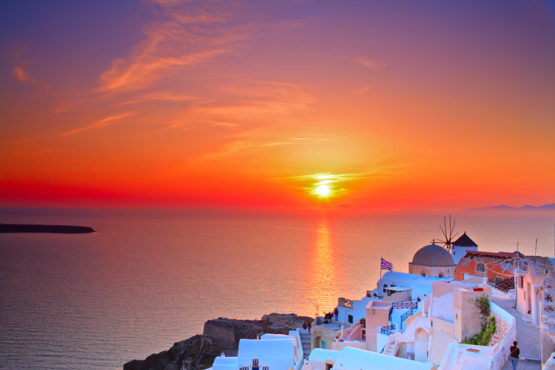 Santorini sunset