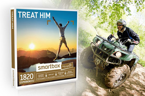 Treat Him Experience Box valued at £49.99